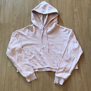 Crop hoodie sweater